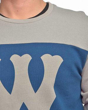 Толстовка мужская свитшот Wesc Franchise Limestone