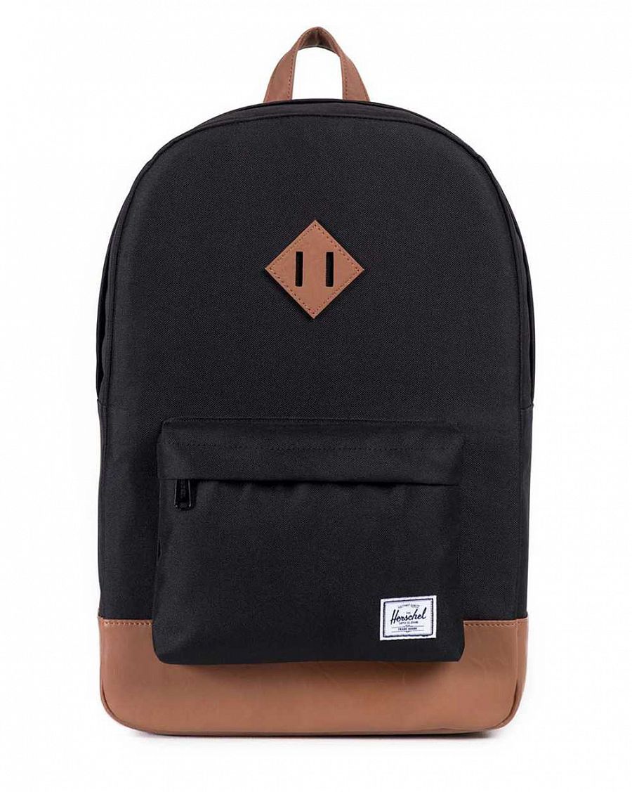 Рюкзак водоотталкивающий с карманом для 15 ноутбука Herschel Heritage Black Tan отзывы Рюкзак водоотталкивающий с карманом для 15 ноутбука Herschel Heritage Black Tan отзывы