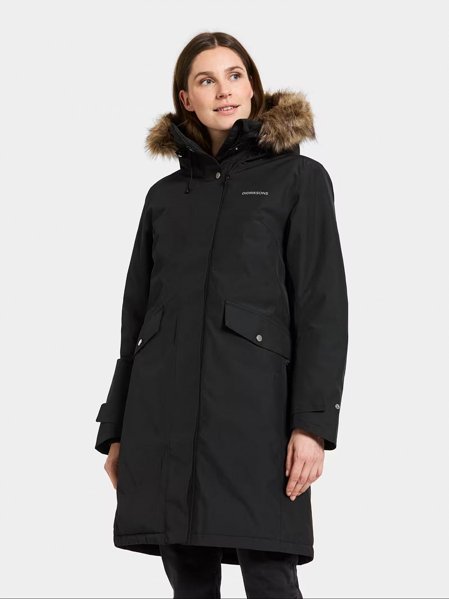 Парка женская Didriksons Erika 504303 Black отзывы