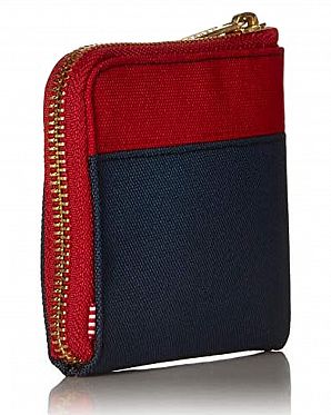 Кошелек на молнии и слотом для карт Herschel Johnny NAVY RED Кошелек на молнии и слотом для карт Herschel Johnny NAVY RED
