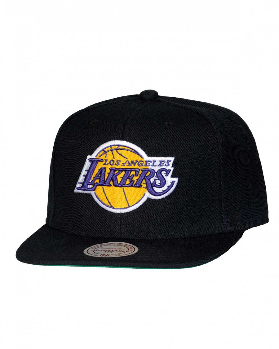 Бейсболка с прямым козырьком Mitchell and Ness WOOL SOLID 2 Los Angeles Lakers Black отзывы Бейсболка с прямым козырьком Mitchell and Ness WOOL SOLID 2 Los Angeles Lakers Black отзывы