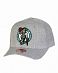 Бейсболка с изогнутым козырьком Mitchell and Ness HEATHER REDLINE Boston Celtics Grey