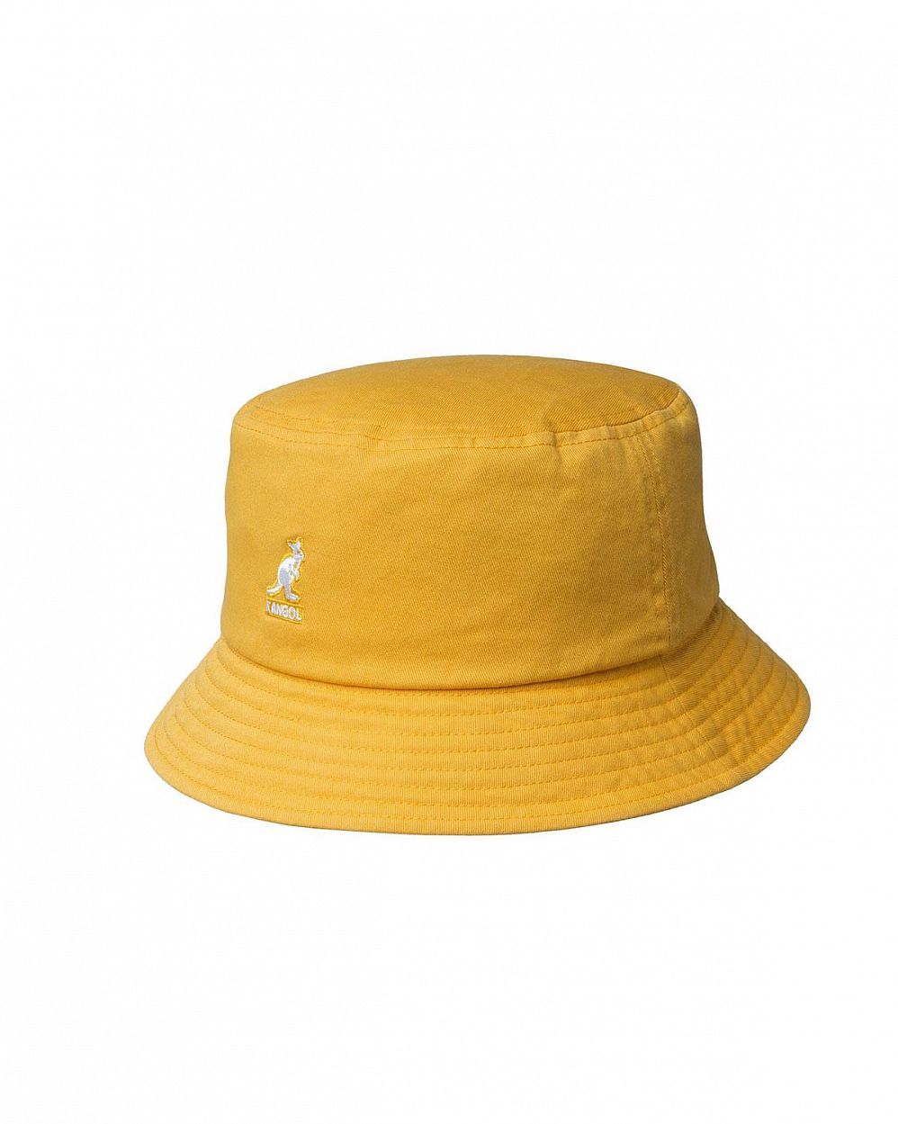 Панама универсальная из толстого хлопка Kangol K4224HT WASHED BUCKET Marigold отзывы