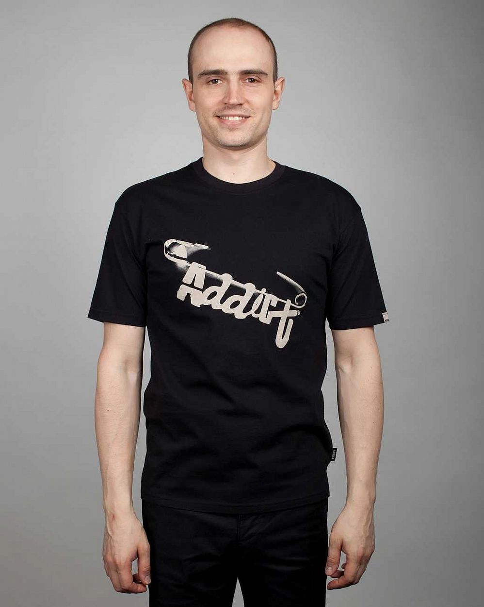 купить Футболка Addict Anarchy Tee Black в Москве купить Футболка Addict Anarchy Tee Black в Москве