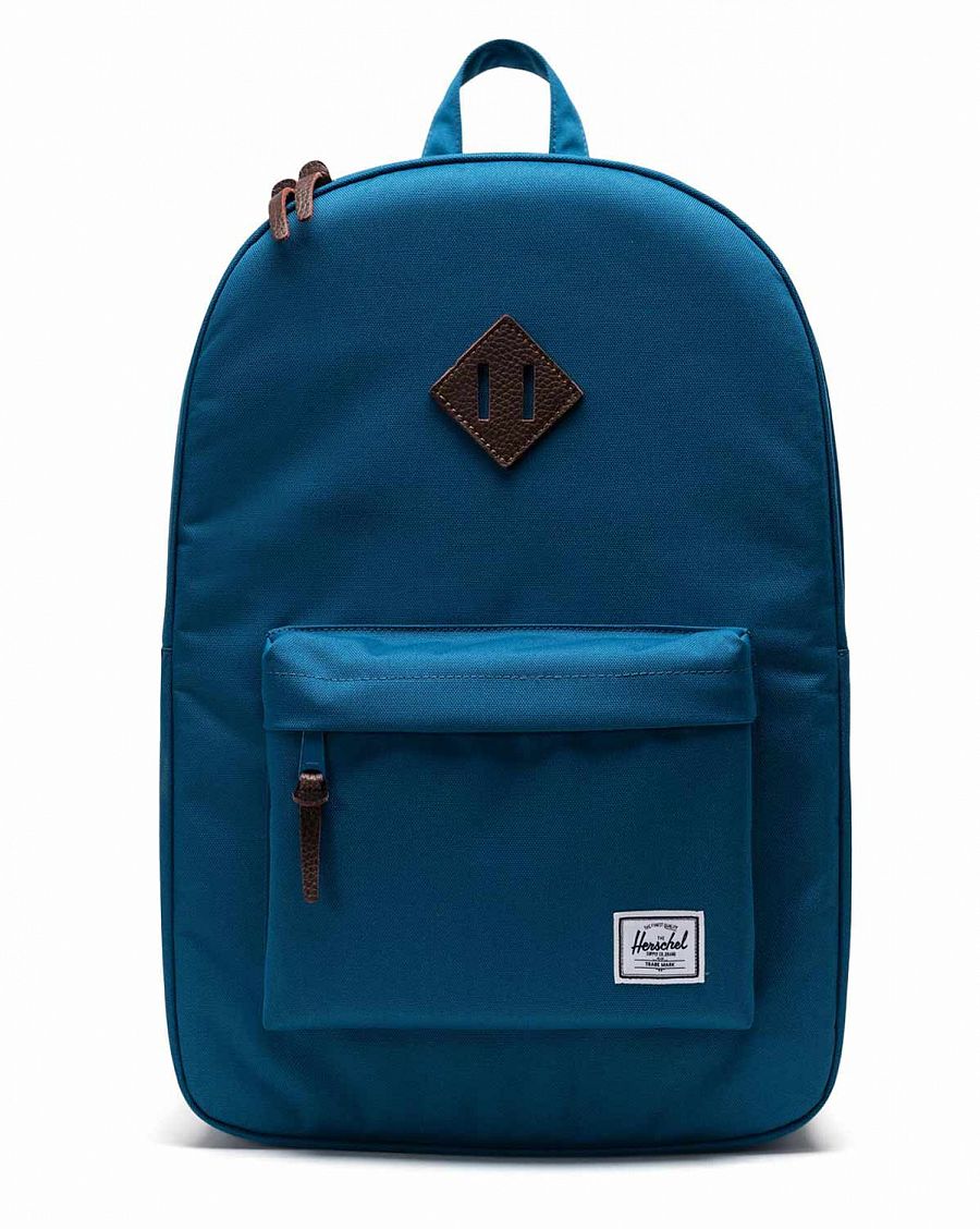 Рюкзак водоотталкивающий с карманом для 15 ноутбука Herschel Heritage Moroccan Blue отзывы