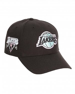 Бейсболка '47 Brand MVP WBV Los Angeles Lakers Black Turquoise Бейсболка '47 Brand MVP WBV Los Angeles Lakers Black Turquoise