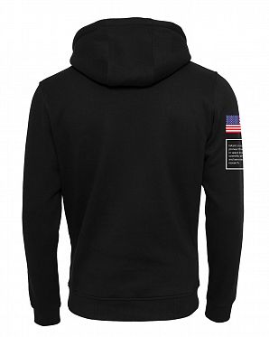 Толстовка мужская с капюшоном Urban Classics Black Толстовка мужская с капюшоном Urban Classics Black