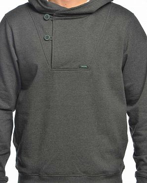 Толстовка мужская с капюшоном Iriedaily Ean Effort Hoody Anthra