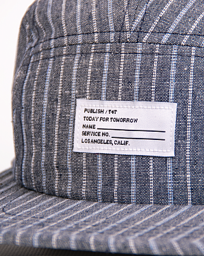 Бейсболка с прямым козырьком Publish Barbier Blue