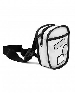 Сумочка через плечо для документов Herschel Cruz J White Black Сумочка через плечо для документов Herschel Cruz J White Black