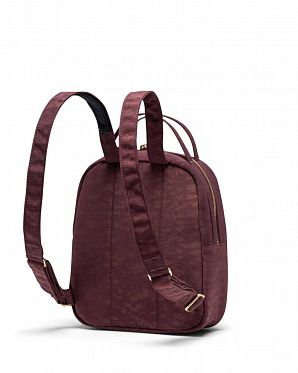 Рюкзак небольшой Премиум нейлон кожа Herschel Orion Mini Deep Burgundy Рюкзак небольшой Премиум нейлон кожа Herschel Orion Mini Deep Burgundy