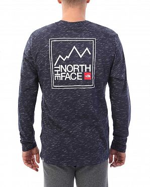 Футболка с длинным рукавом The North Face MNT Box Urban Navy Футболка с длинным рукавом The North Face MNT Box Urban Navy