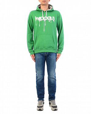 Толстовка мужская с капюшоном Iriedaily Upside Down 2 Green