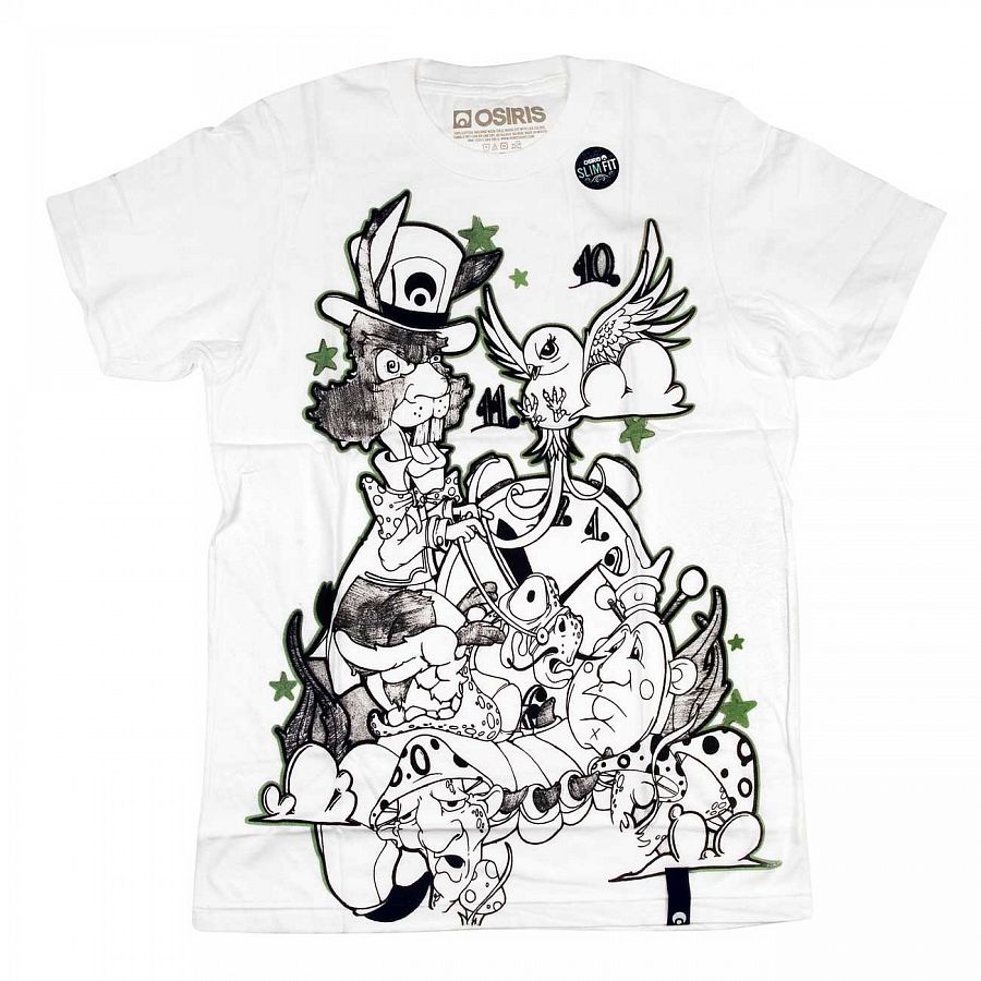 купить Футболка Osiris Wonderland S/S White в Москве купить Футболка Osiris Wonderland S/S White в Москве