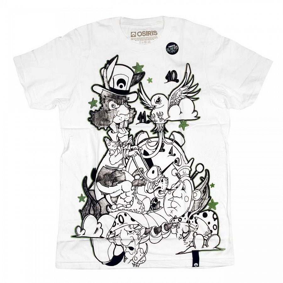 Футболка Osiris Wonderland S/S White отзывы