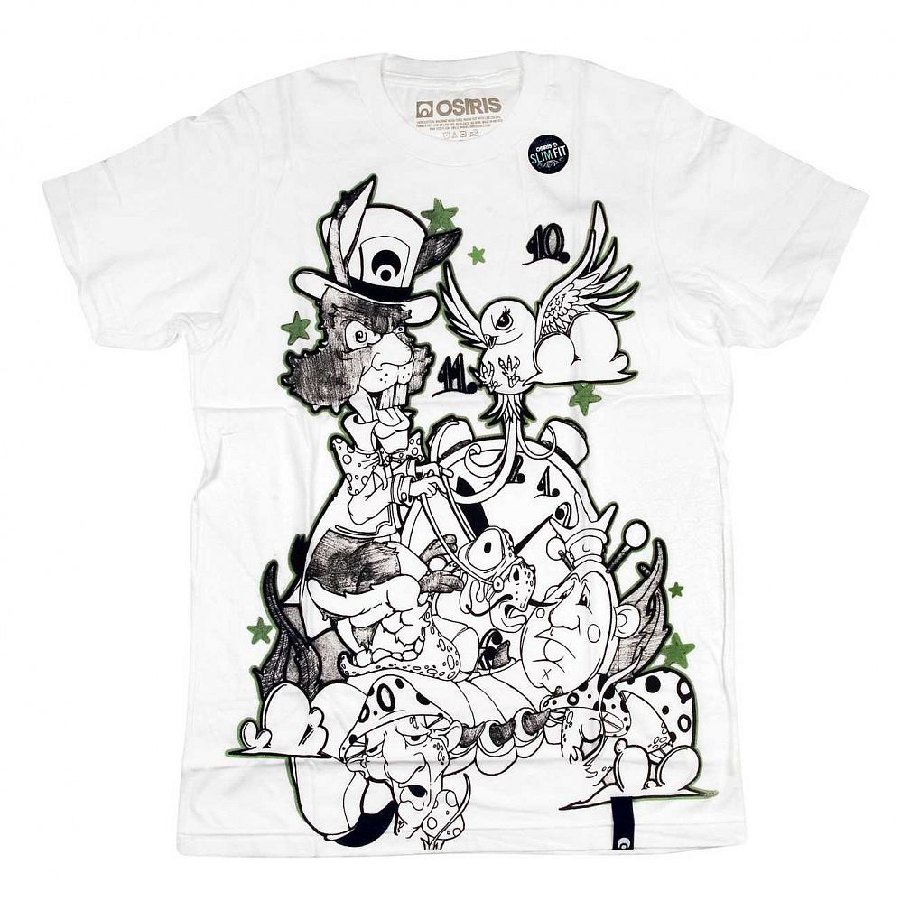 купить Футболка Osiris Wonderland S/S White в Москве купить Футболка Osiris Wonderland S/S White в Москве