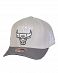 Бейсболка с изогнутым козырьком Mitchell and Ness ACTIVE GREY Chicago Bulls Grey отзывы