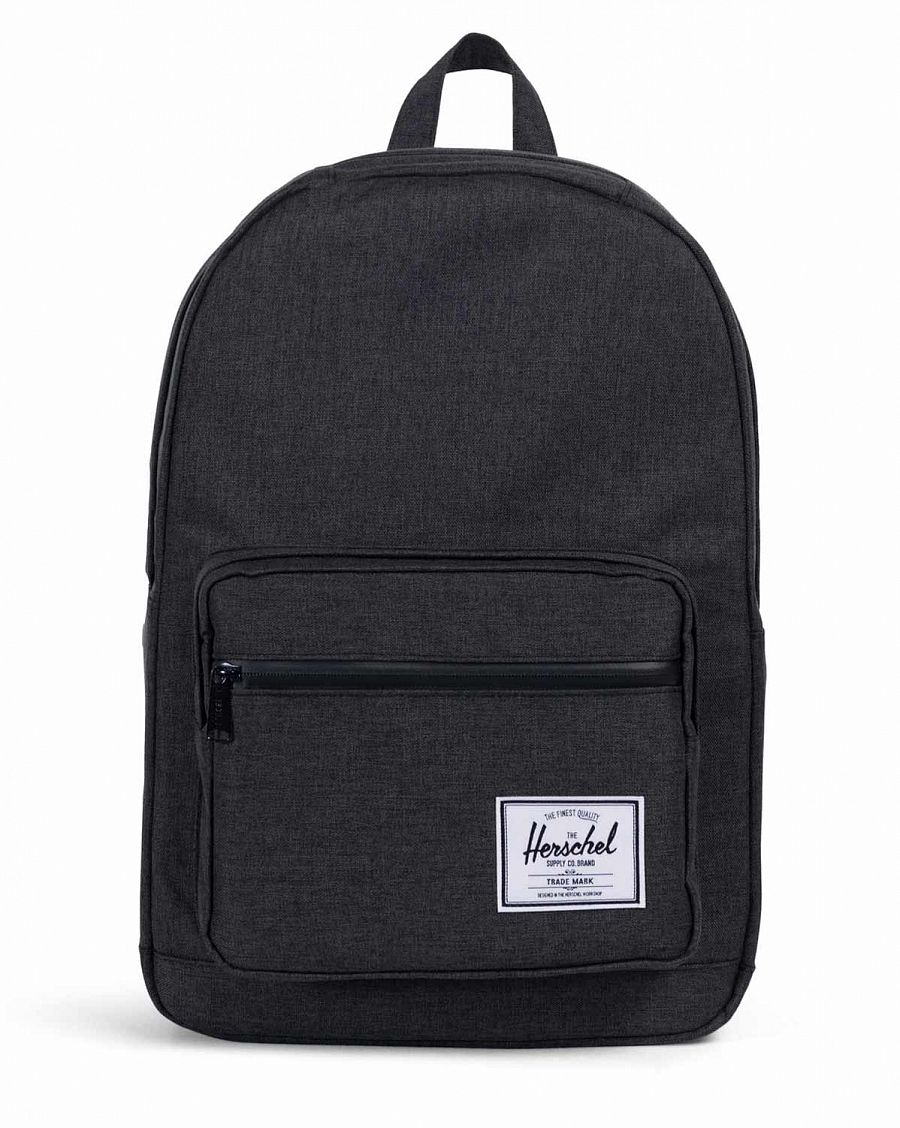 Рюкзак водоотталкивающий с отделом для 15 ноутбука Herschel Pop Quiz Black Crosshatch отзывы