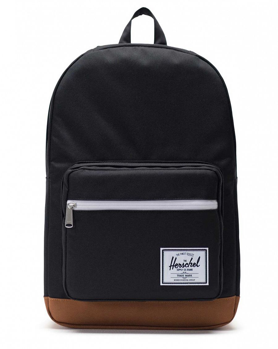 Рюкзак водоотталкивающий с отделом для 15 ноутбука Herschel Pop Quiz Black Saddle отзывы