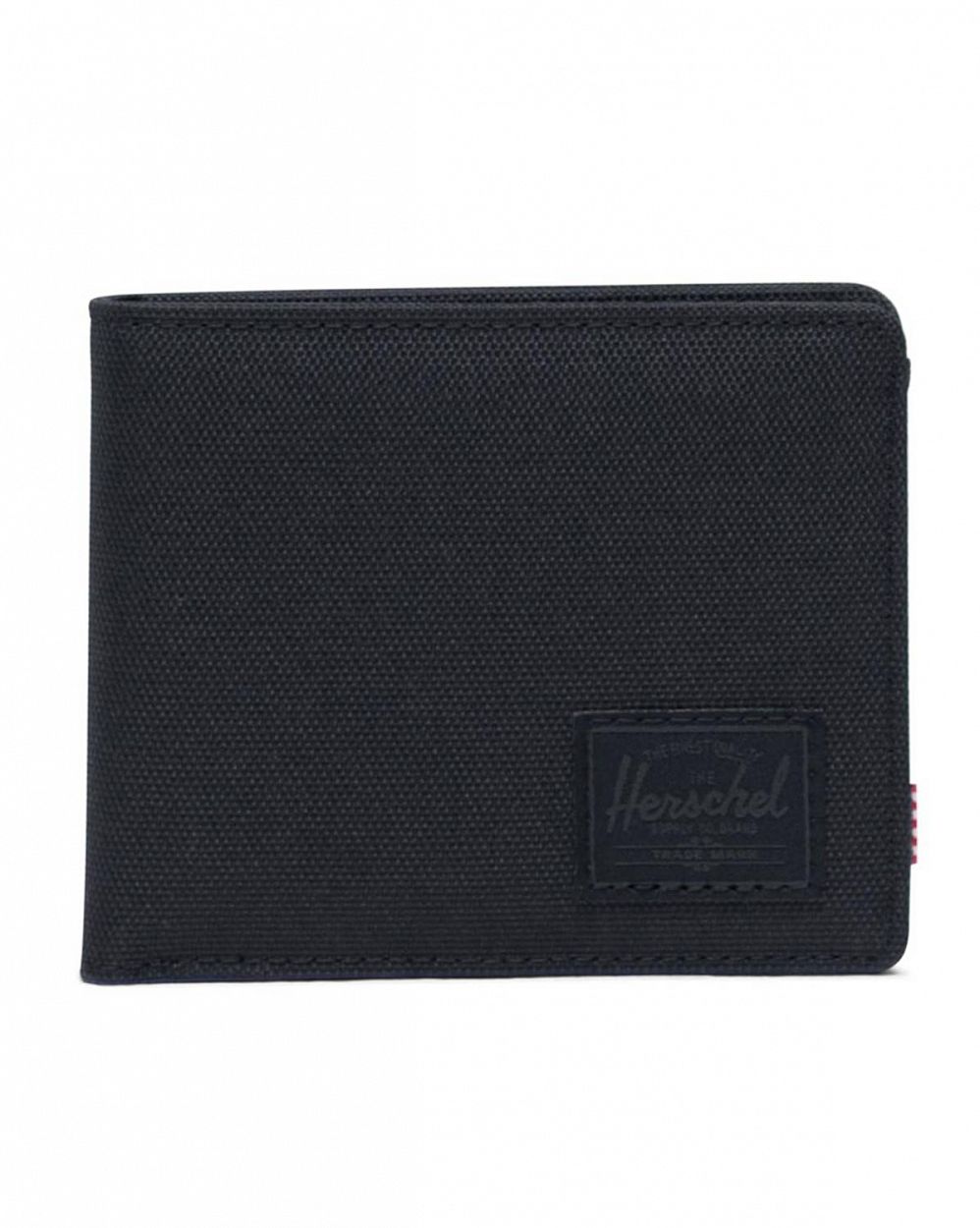 Кошелек с отделом под мелочь Herschel Roy + Coin Black Black отзывы