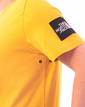 Футболка мужская The North Face Fine 2 Yellow Футболка мужская The North Face Fine 2 Yellow