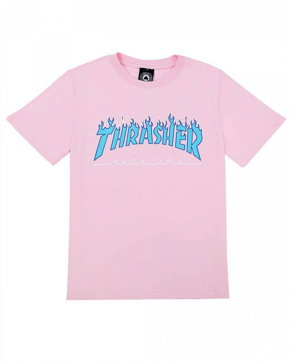 Футболка женская Thrasher Cold Flame Logo Light Pink отзывы