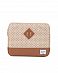 Чехол водоотталкивающий кожа Herschel Heritage iPad Khaki Polka отзывы