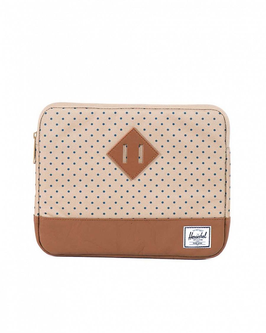 Чехол водоотталкивающий кожа Herschel Heritage iPad Khaki Polka отзывы Чехол водоотталкивающий кожа Herschel Heritage iPad Khaki Polka отзывы