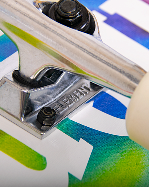 Скейтборд в Сборе Element 4 размер 8.0 (радужный тай дай 8.0)