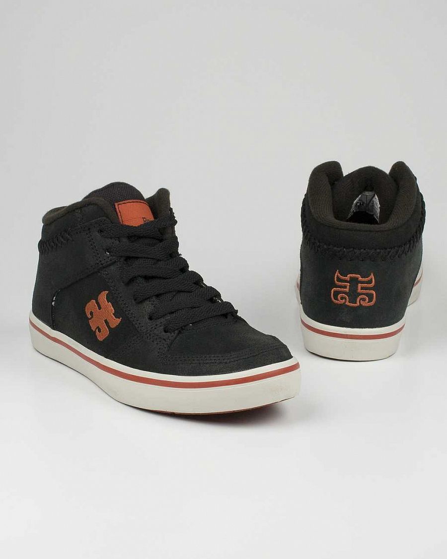 Кеды мужские высокие замша Ipath Reed Mid Waxed Black Suede купить с ...