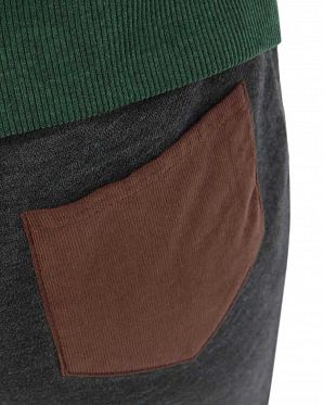 Джоггеры женские Naketano Two Pocket Single Dark Grey Джоггеры женские Naketano Two Pocket Single Dark Grey