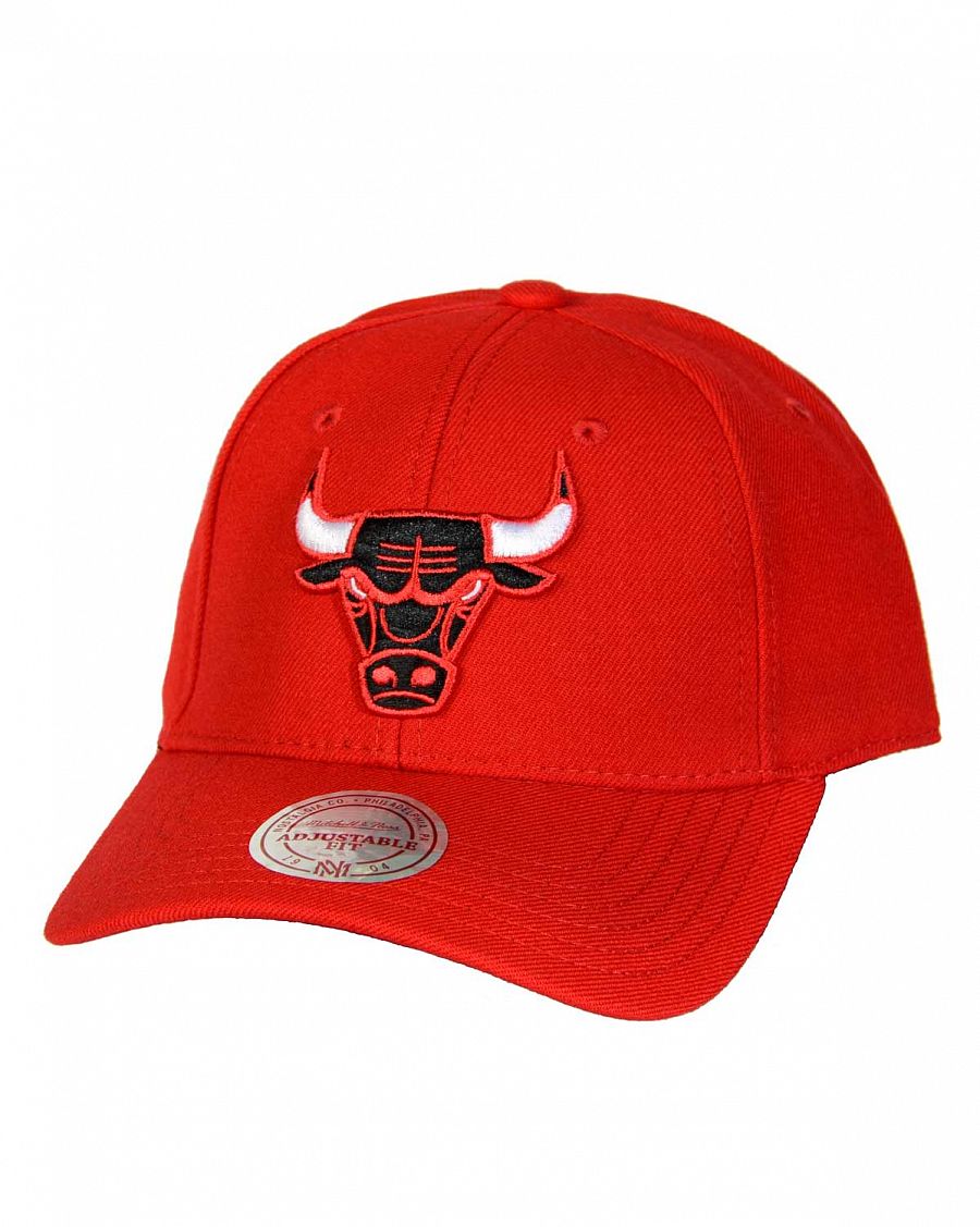 Бейсболка с изогнутым козырьком Mitchell and Ness New Low Pro Chicago Bulls Red отзывы