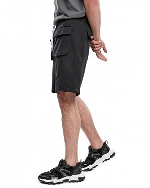 Шорты мужские свободные Urban Classics Big Pocket Sweat Black Шорты мужские свободные Urban Classics Big Pocket Sweat Black