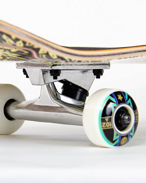 Скейтборд в Сборе Element 2 размер 8.25 (20 черный золотой 8.25)