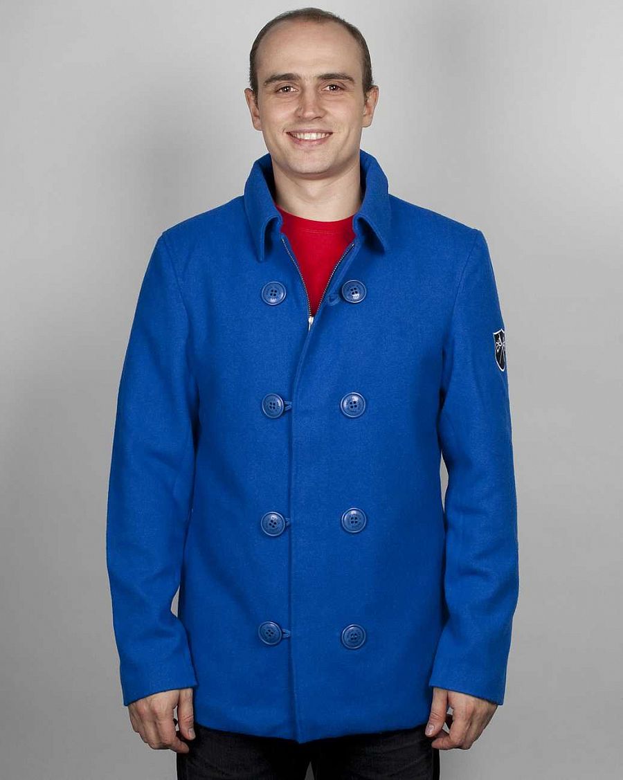 Куртка-пальто Makia Pea Coat Bright Blue отзывы