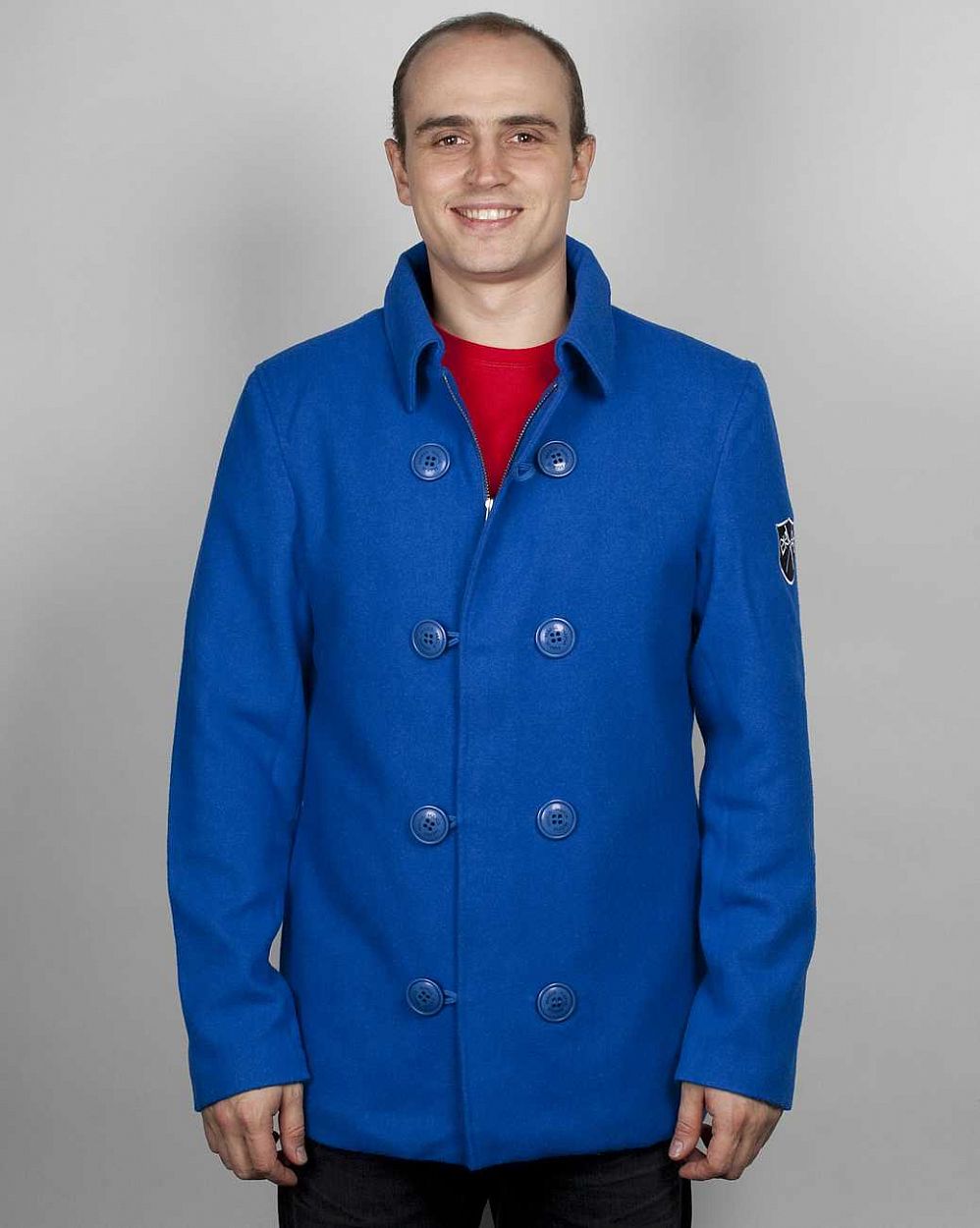 купить Куртка-пальто Makia Pea Coat Bright Blue в Москве купить Куртка-пальто Makia Pea Coat Bright Blue в Москве