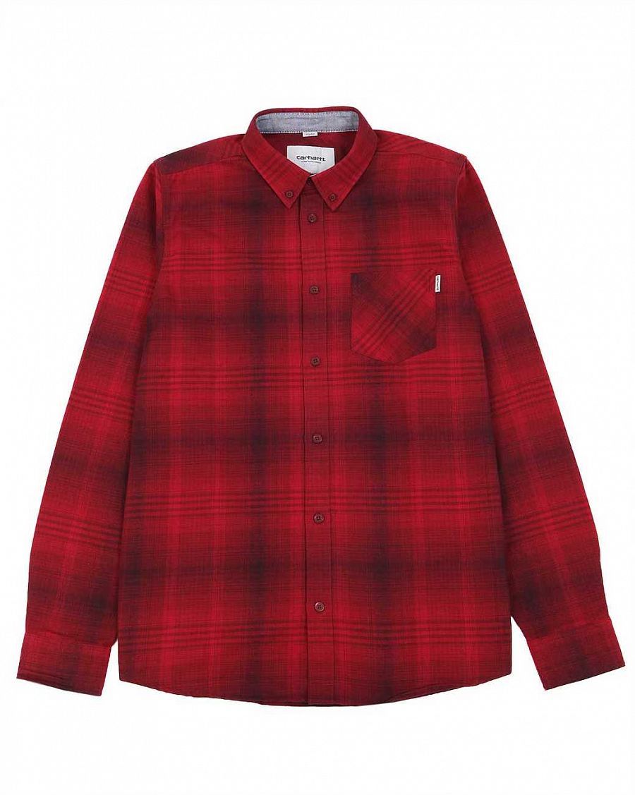 Рубашка мужская фланелевая Publish Logan Flannel Cranberry Check отзывы