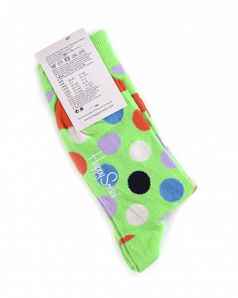 Носки мужские Happy Socks Combed Cotton Ball Sage