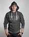Толстовка HUF Zip Hood Black отзывы