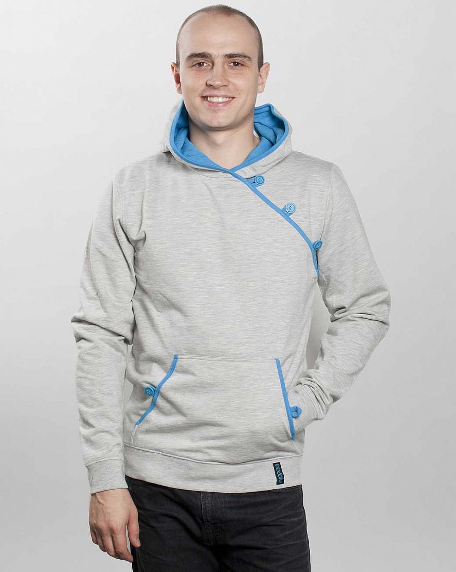 Толстовка Iriedaily Chan Layer Hoody Grey-mel отзывы