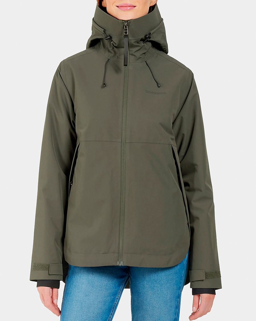 Куртка женская Didriksons Jennie Deep Green отзывы