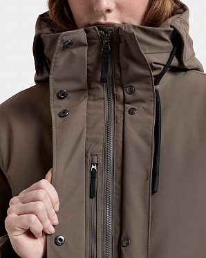 Куртка женская Didriksons Lilian 506347 Mocha Brown