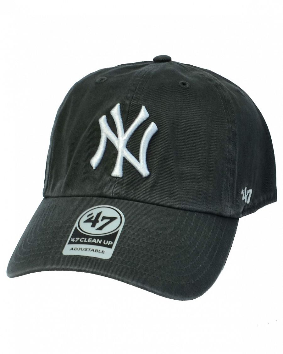 Бейсболка классическая с изогнутым козырьком '47 Brand Clean Up New York Yankees Charcoal отзывы Бейсболка классическая с изогнутым козырьком '47 Brand Clean Up New York Yankees Charcoal отзывы
