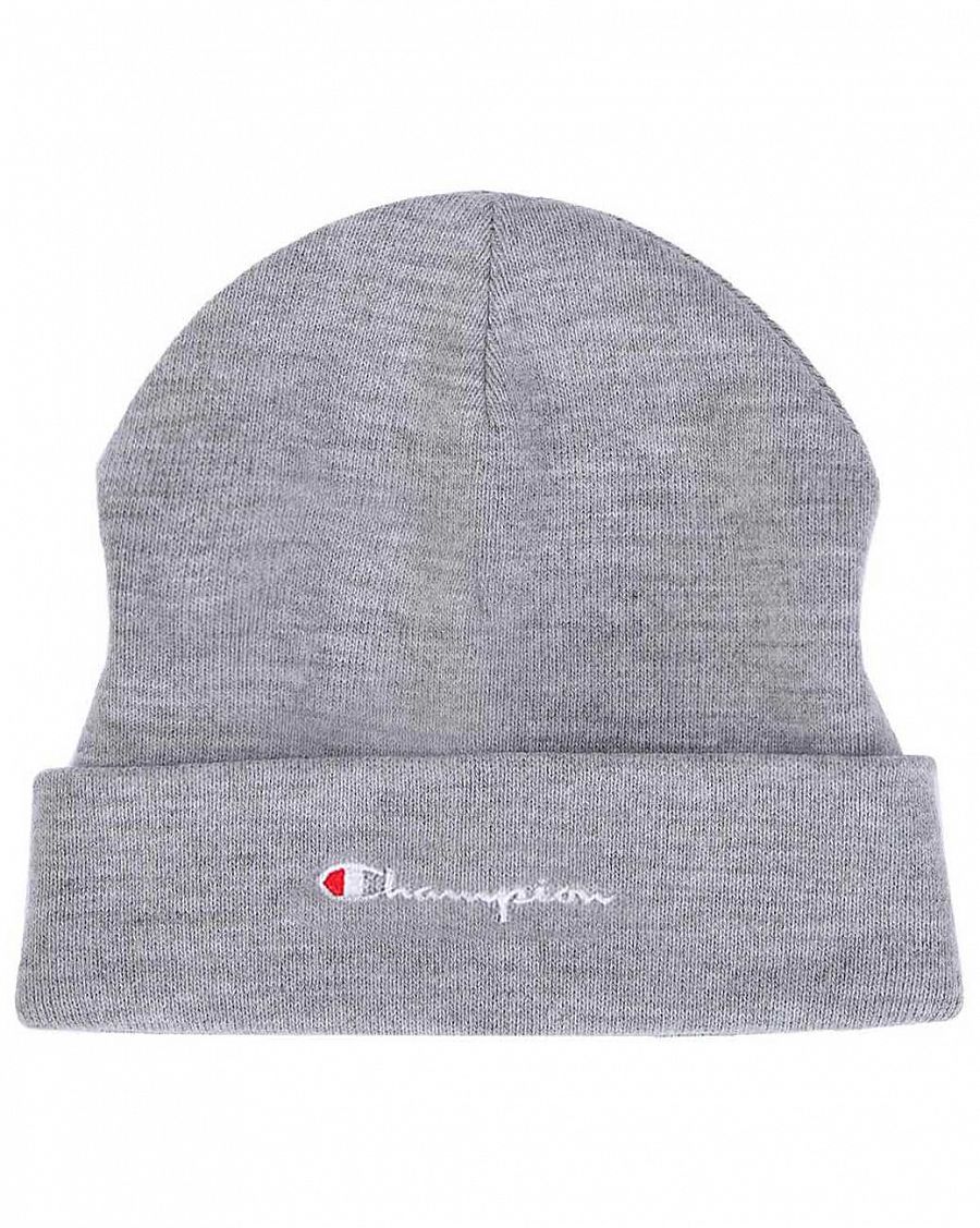 Шапка трикотажная Champion Original Logo made in Italy Grey отзывы