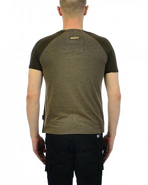 Футболка мужская Naketano Kumite Heritage Antharacite Black Mel Футболка мужская Naketano Kumite Heritage Antharacite Black Mel