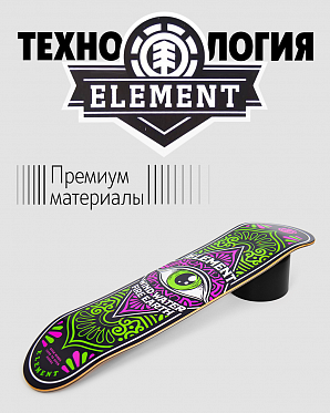 Дека Element с покрытием 8.25 (2 зеленый розовый 8.25)