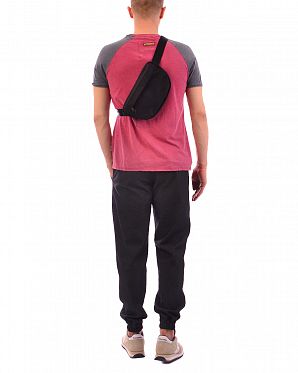 Сумка поясная водостойкая особопрочная Herschel Nineteen Cordura Black