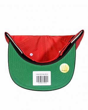 Бейсболка с прямым козырьком Mitchell and Ness NYLON RIPSTOP Chicago Bulls Red Бейсболка с прямым козырьком Mitchell and Ness NYLON RIPSTOP Chicago Bulls Red