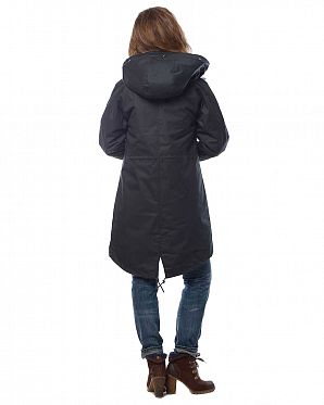 Парка зимняя водоотталкивающая на меху Elvine Fishtail Parka Midnight
