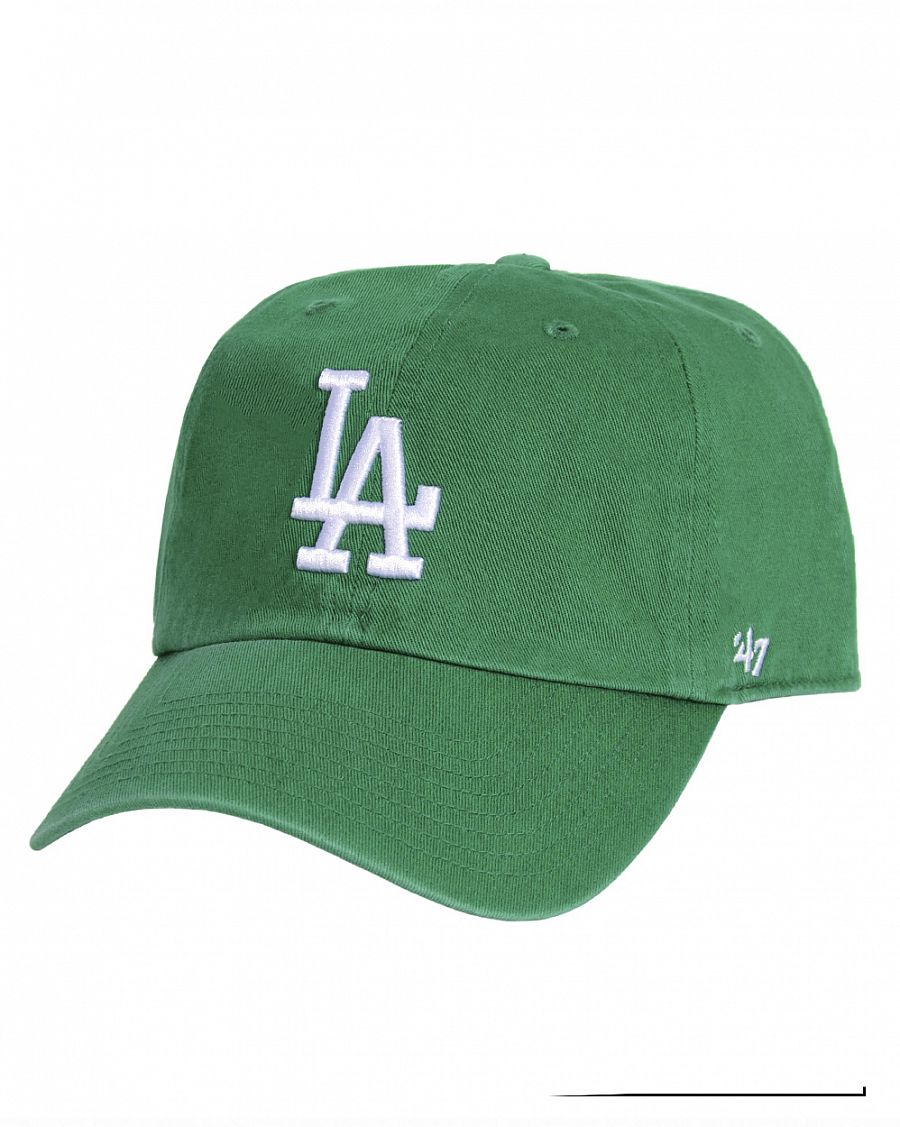 Бейсболка с изогнутым козырьком '47 Brand Clean Up Los Angeles Dodgers Grass отзывы